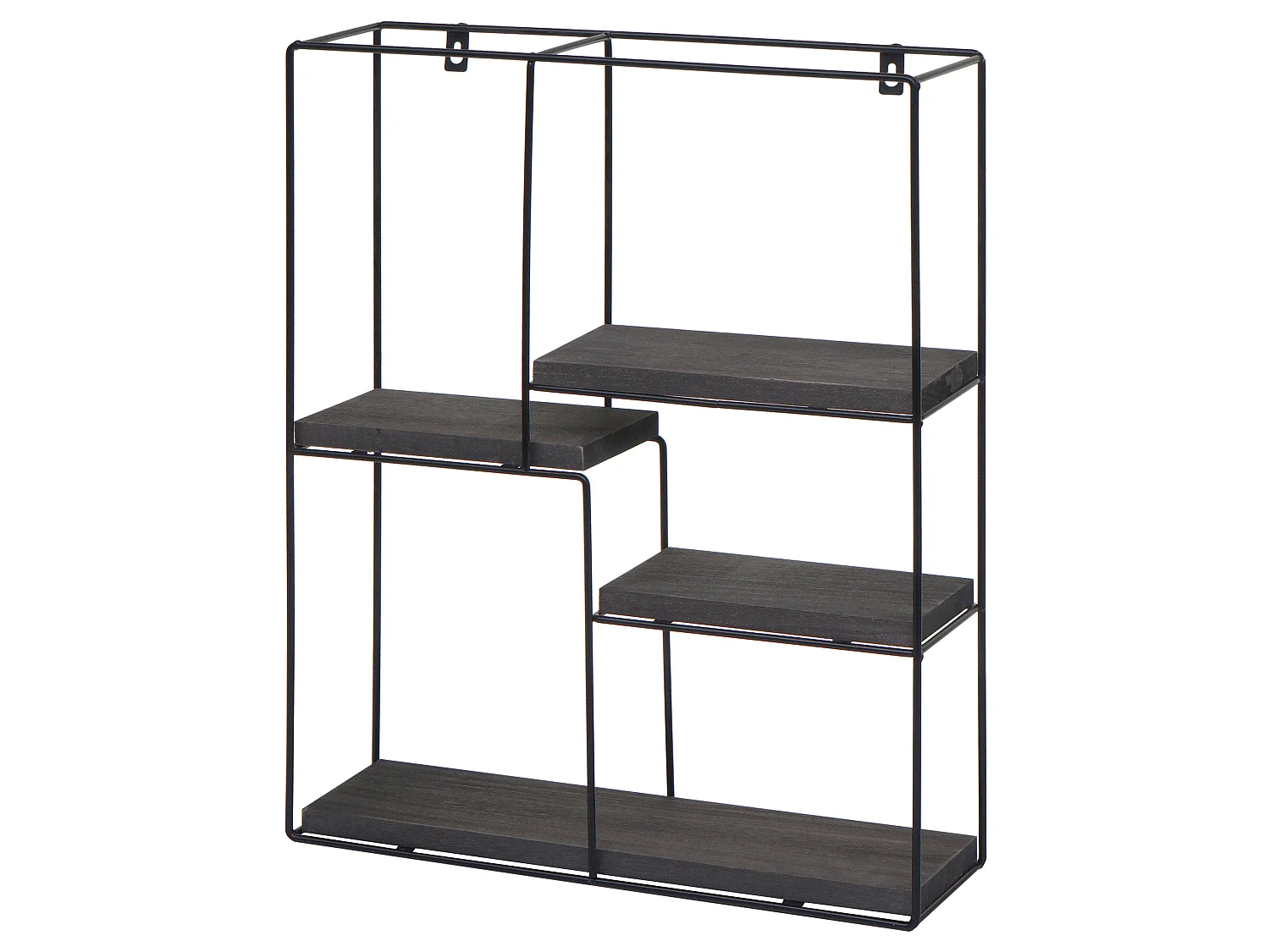 Wandplank MCW-K76,  donkergrijs