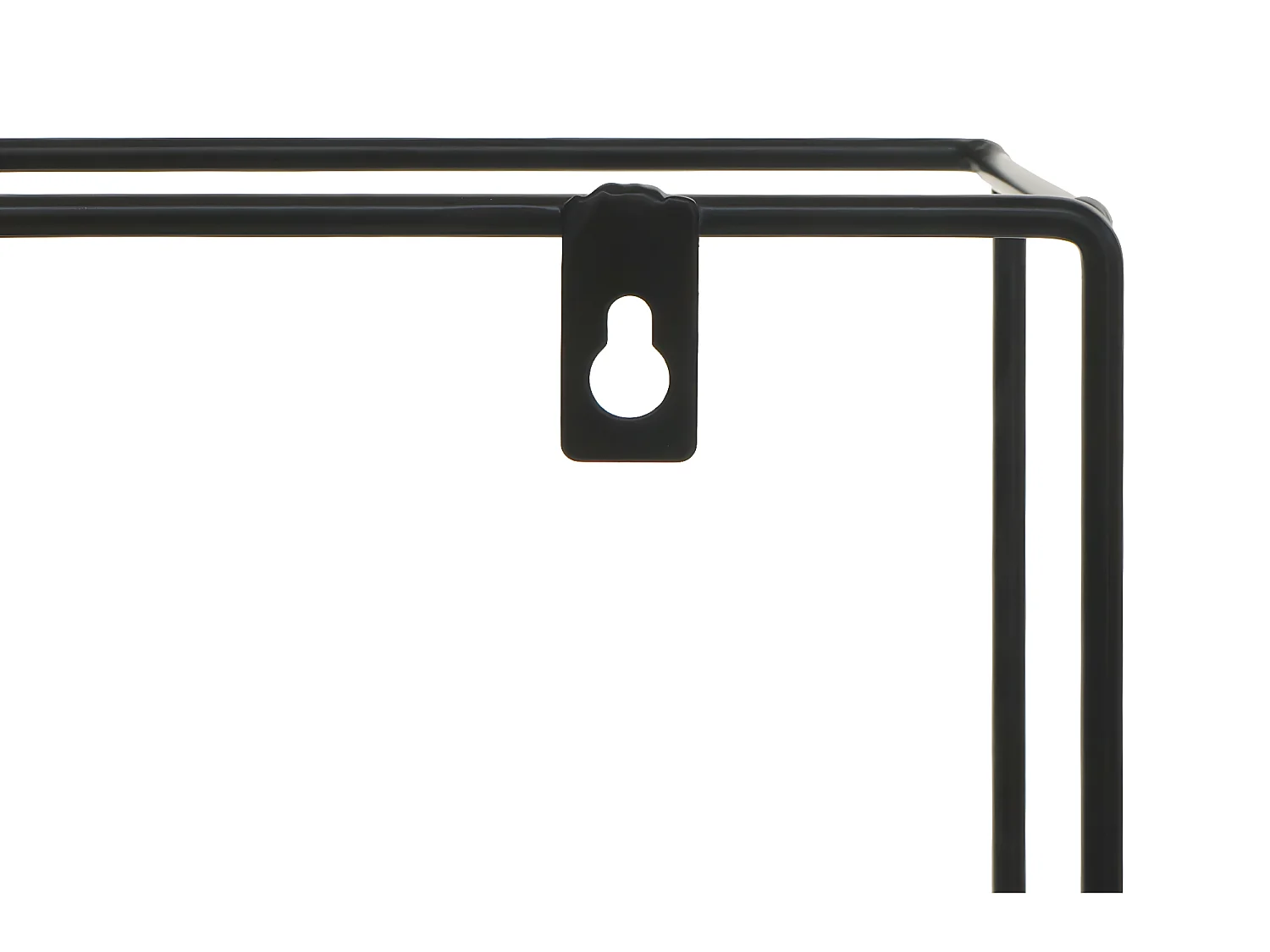 Wandplank MCW-K76,  donkergrijs