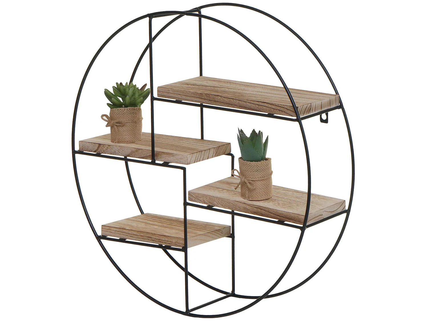 Étagère murale MCW-K76,  naturel