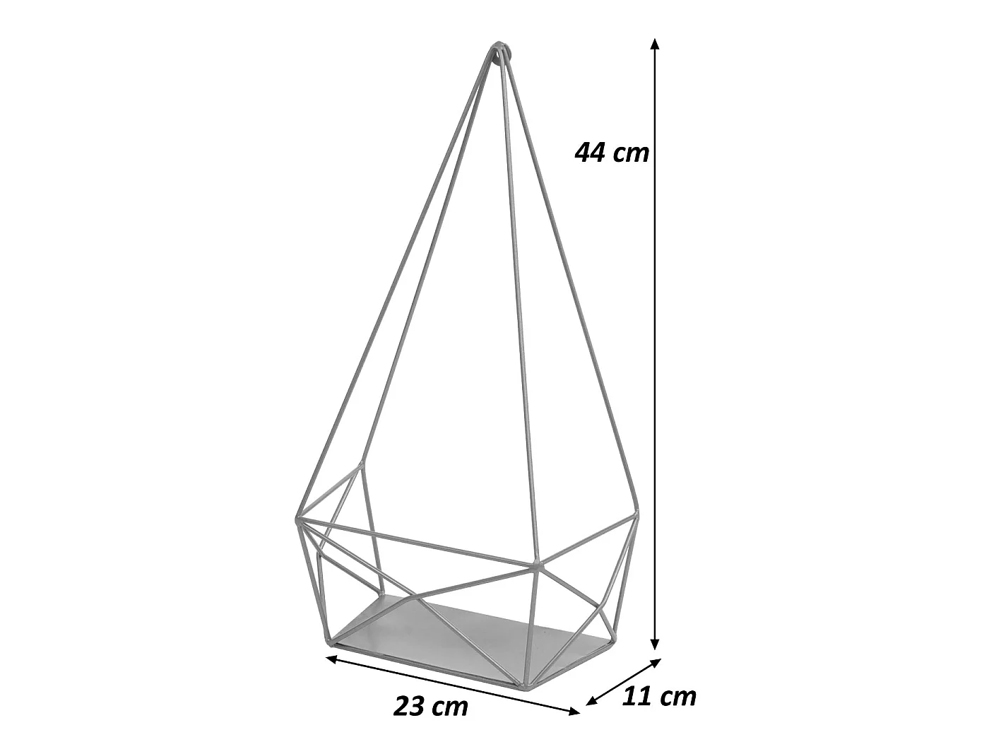 Wandregal MCW-K79, Weiß