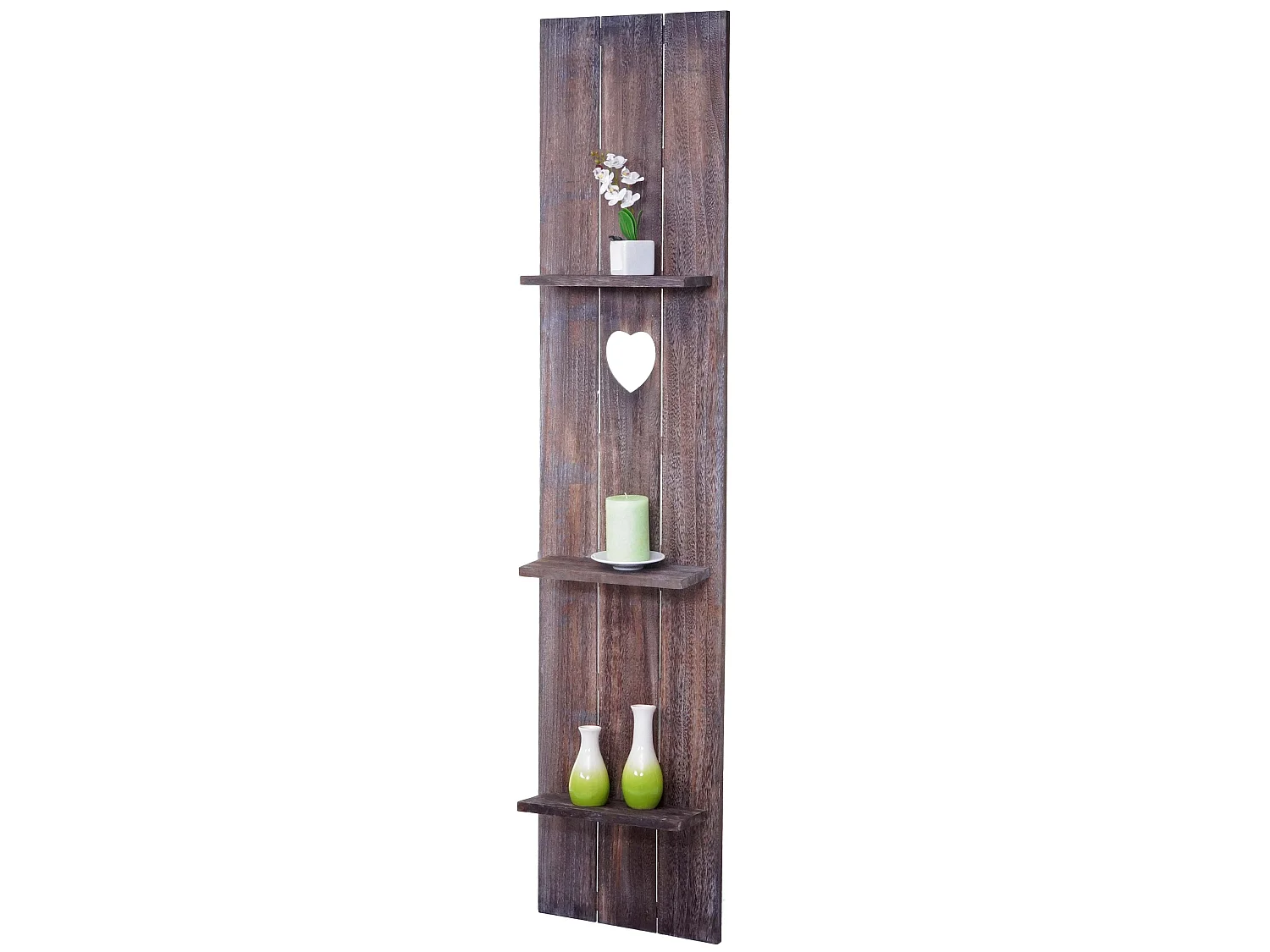 Étagère murale MCW-C92,  marron, shabby