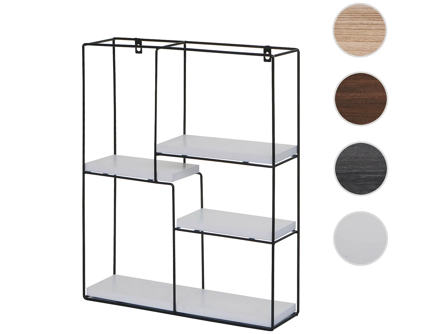 Estante de pared MCW-K76,  blanco