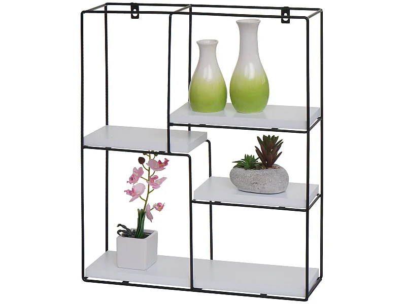 Wandregal MCW-K76, Weiß