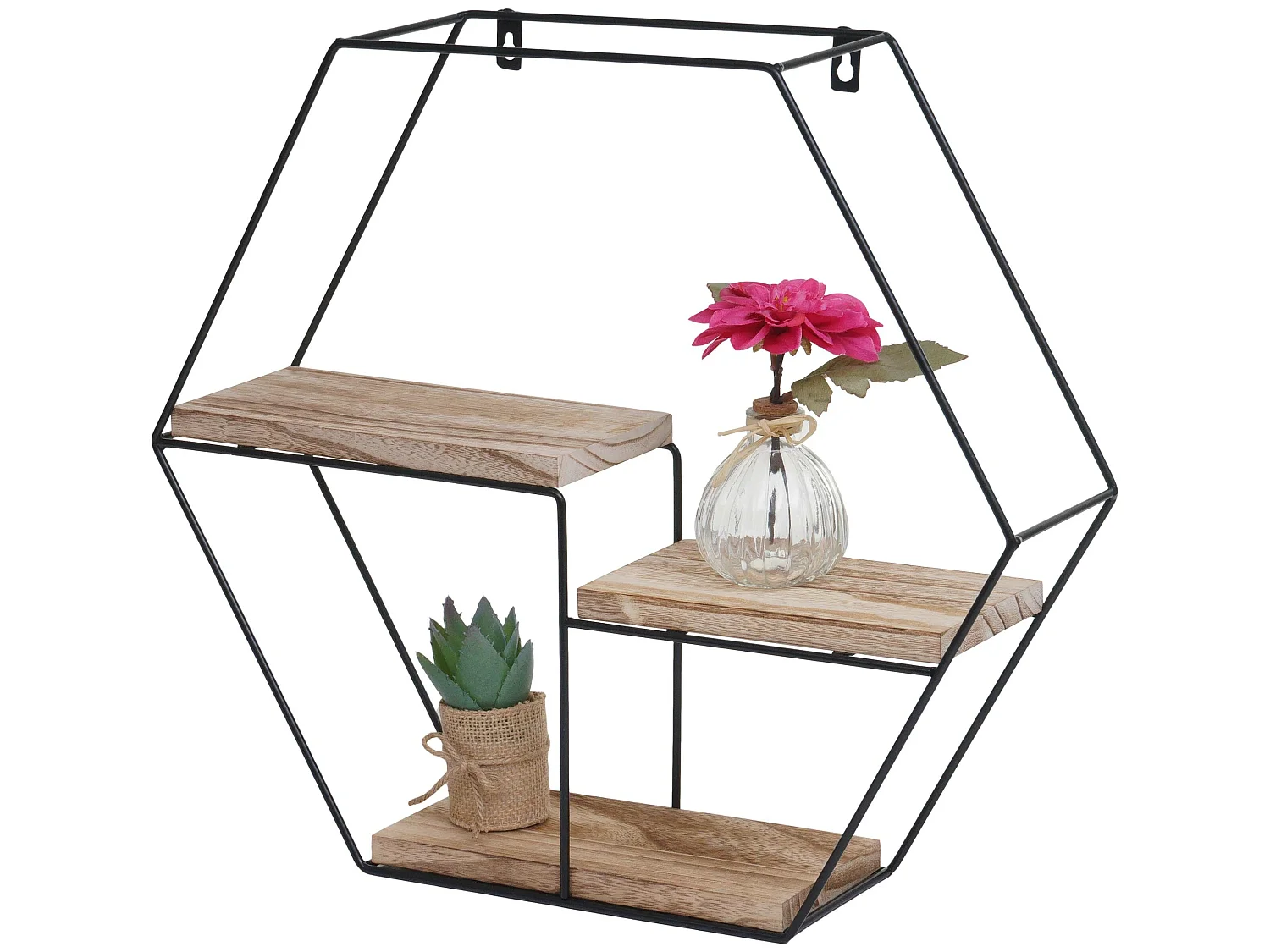 Étagère murale MCW-K76,  naturel