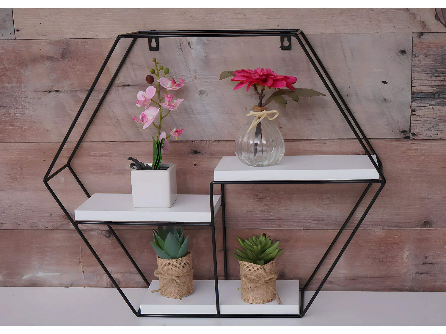 Estante de pared MCW-K76,  blanco