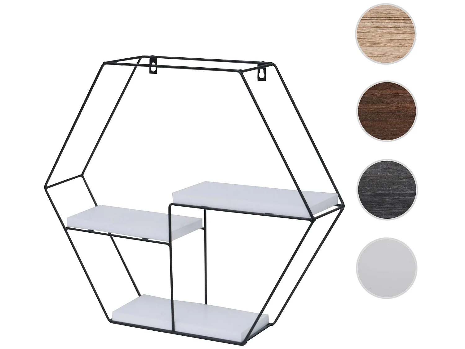 Estante de pared MCW-K76,  blanco