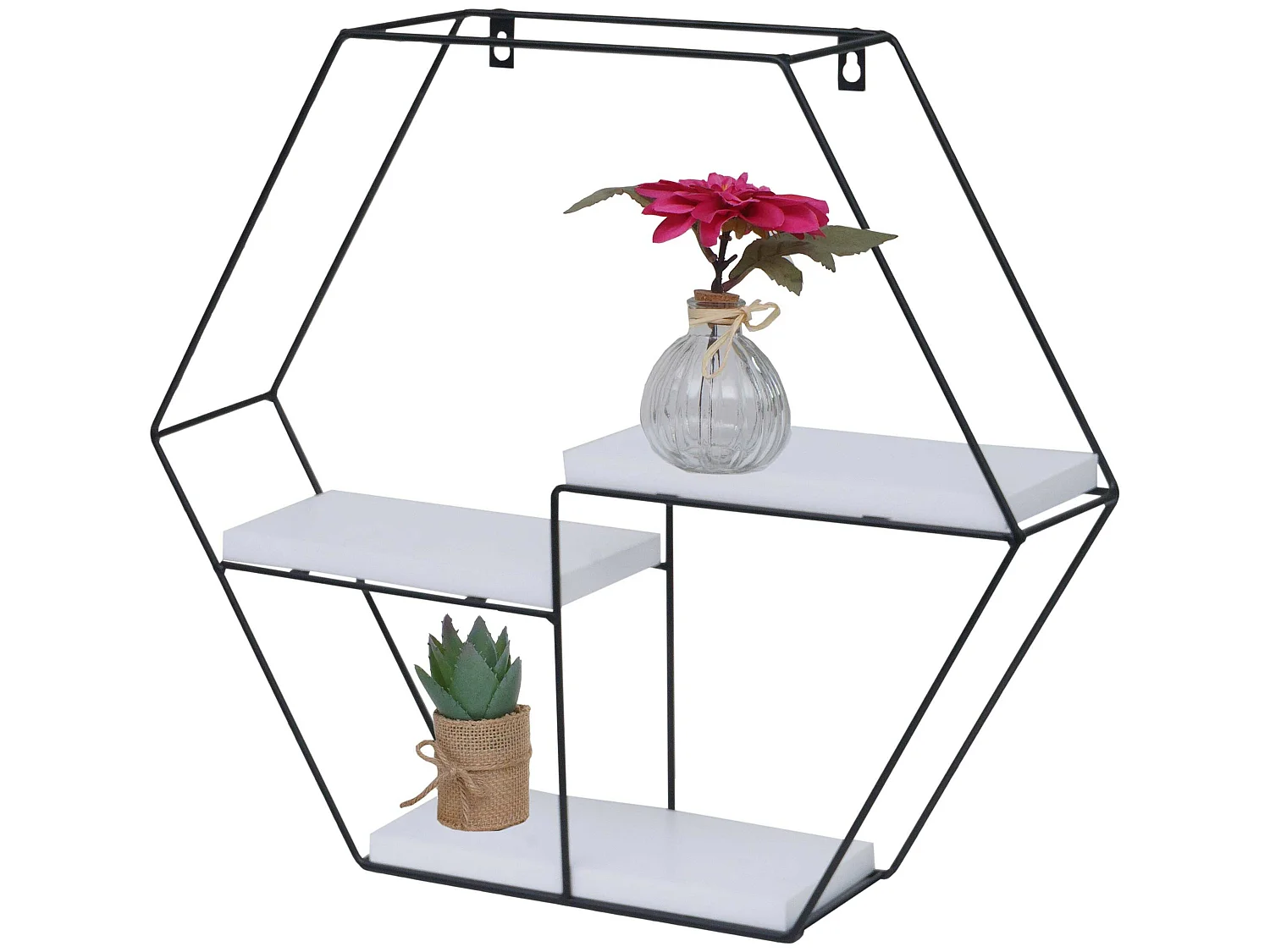 Étagère murale MCW-K76,  blanc