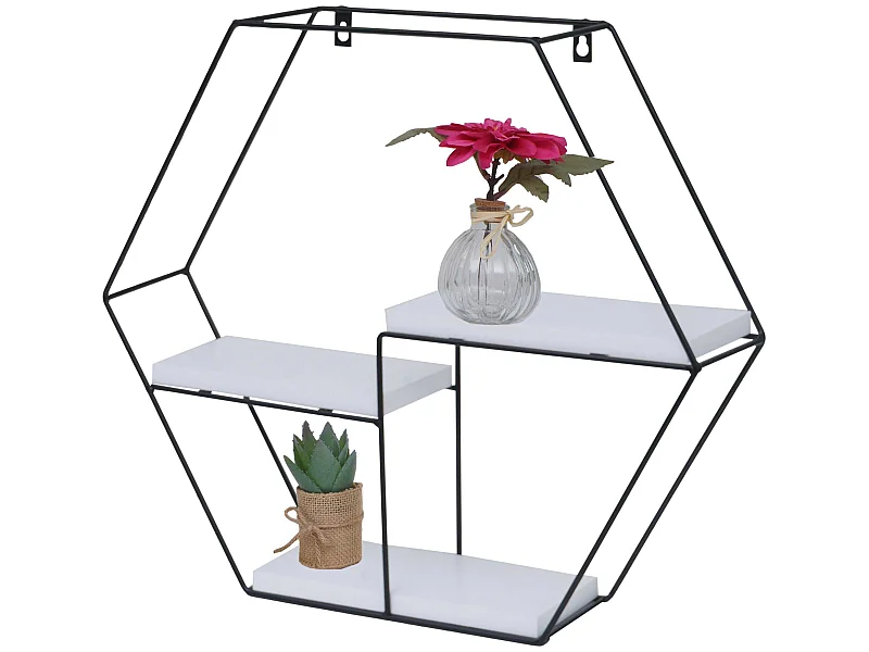 Étagère murale MCW-K76,  blanc