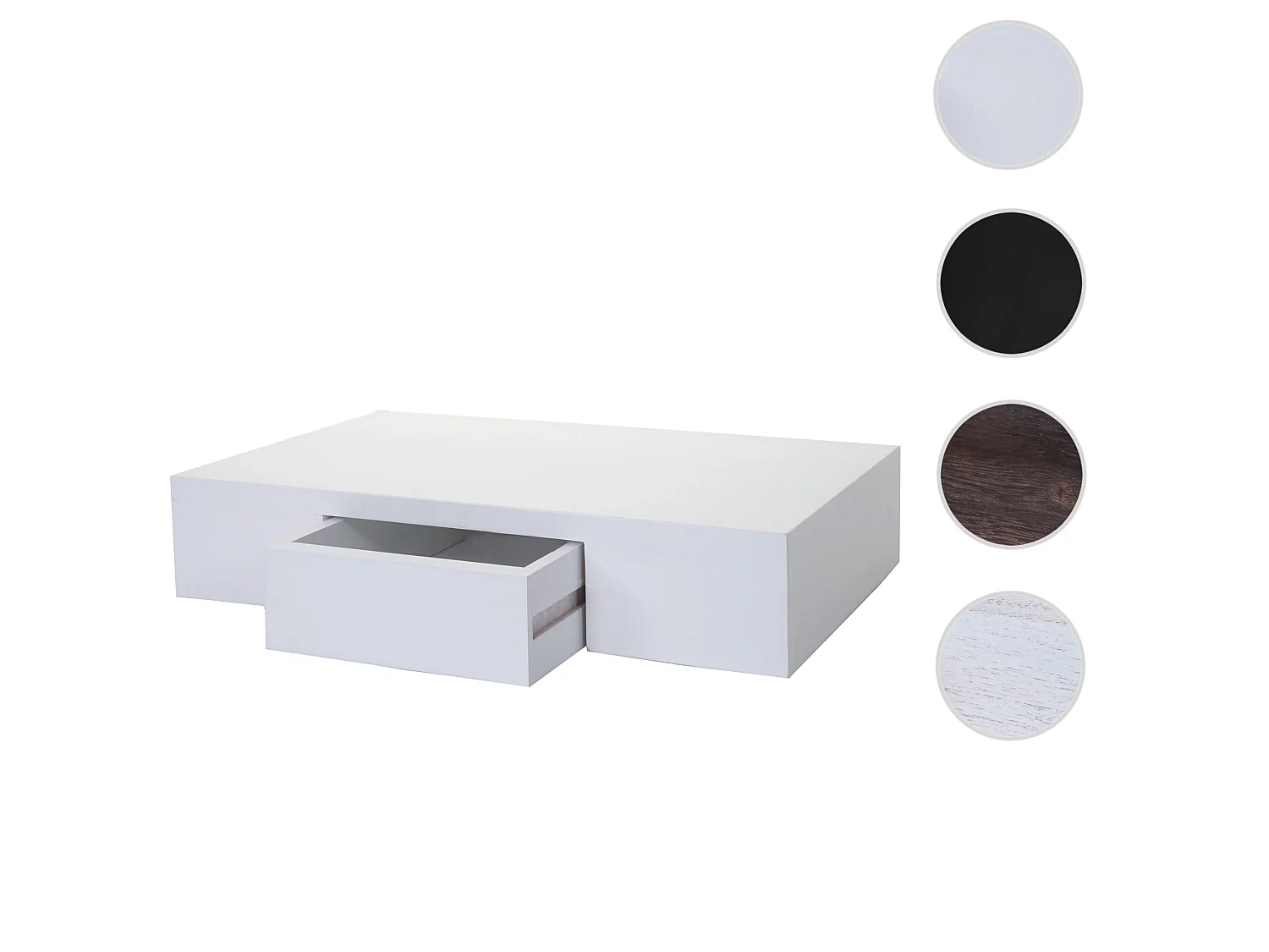 Étagère murale Cher,  blanc