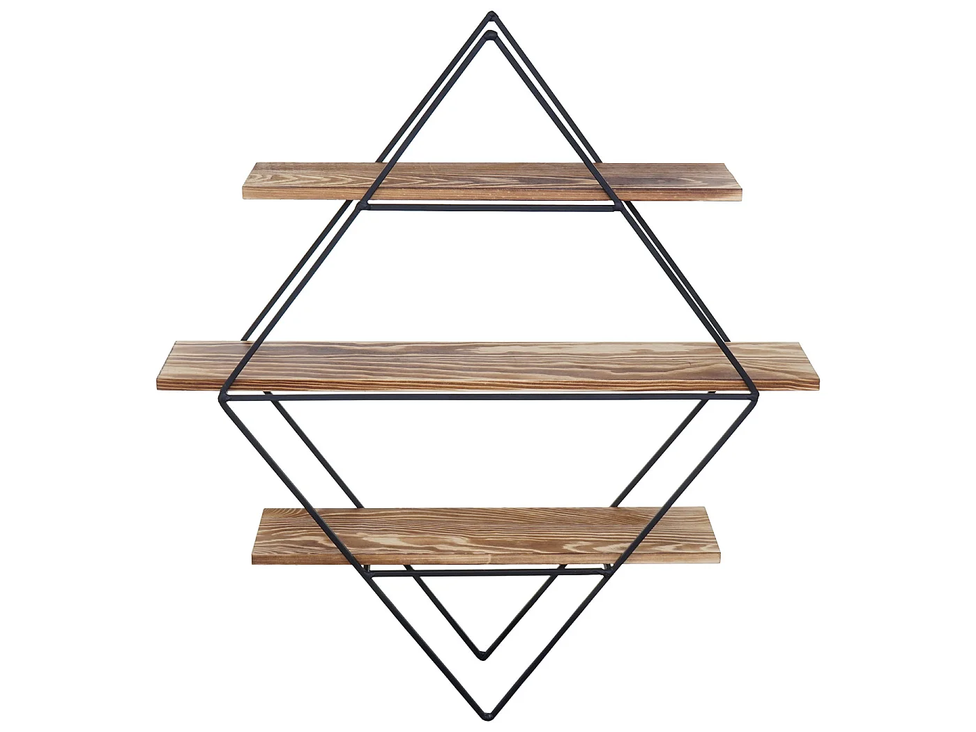 Półka ścienna MCW-A80,  brązowy