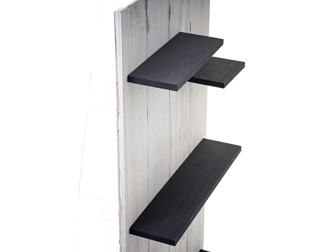 Wandrek MCW-C65,  wit/donkergrijs shabby