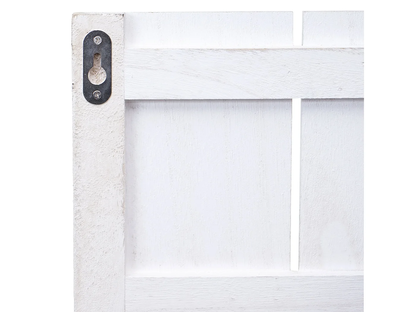 Étagère murale MCW-C65,  blanc, gris foncé, shabby