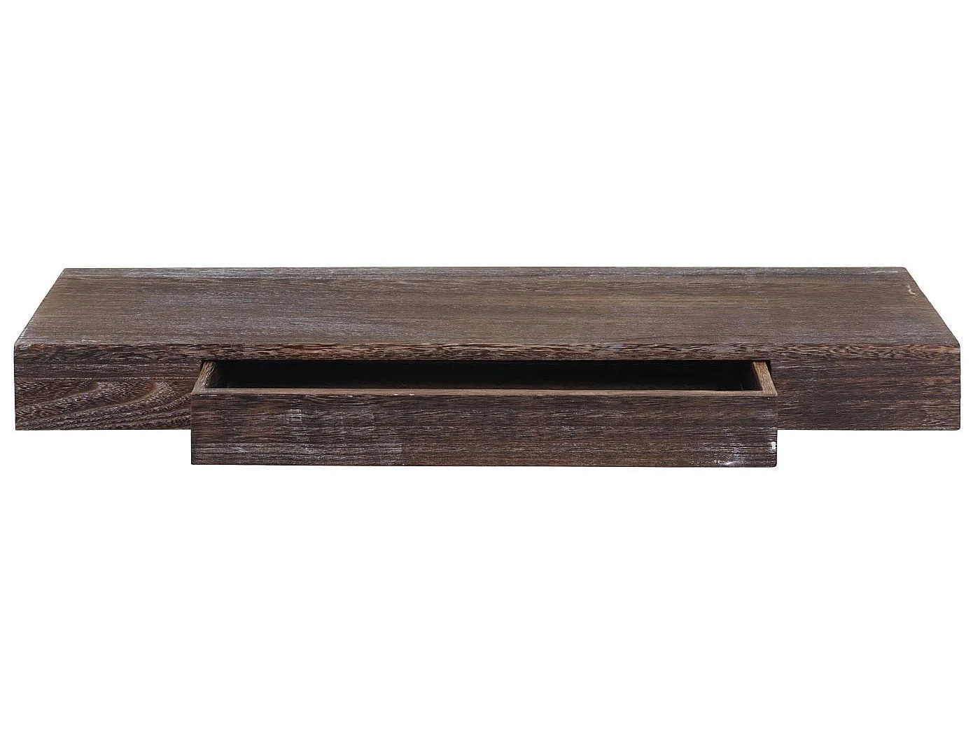 Étagère murale MCW-H37 Tiroir,  brun, shabby
