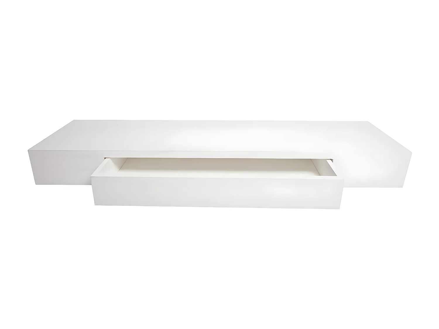 Estante de pared MCW-H37 Cajón,  blanco