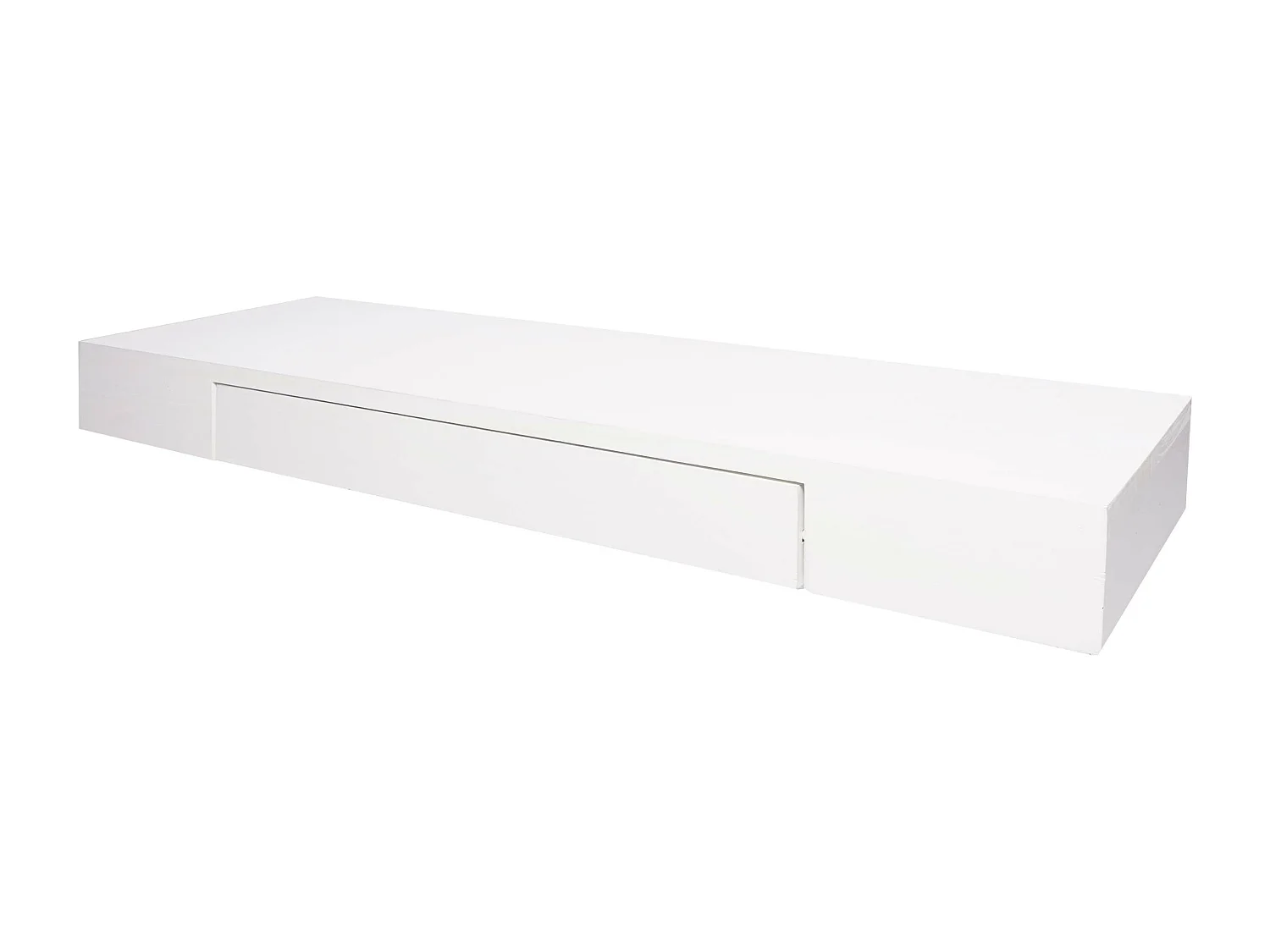 Étagère murale MCW-H37 Tiroir,  blanc