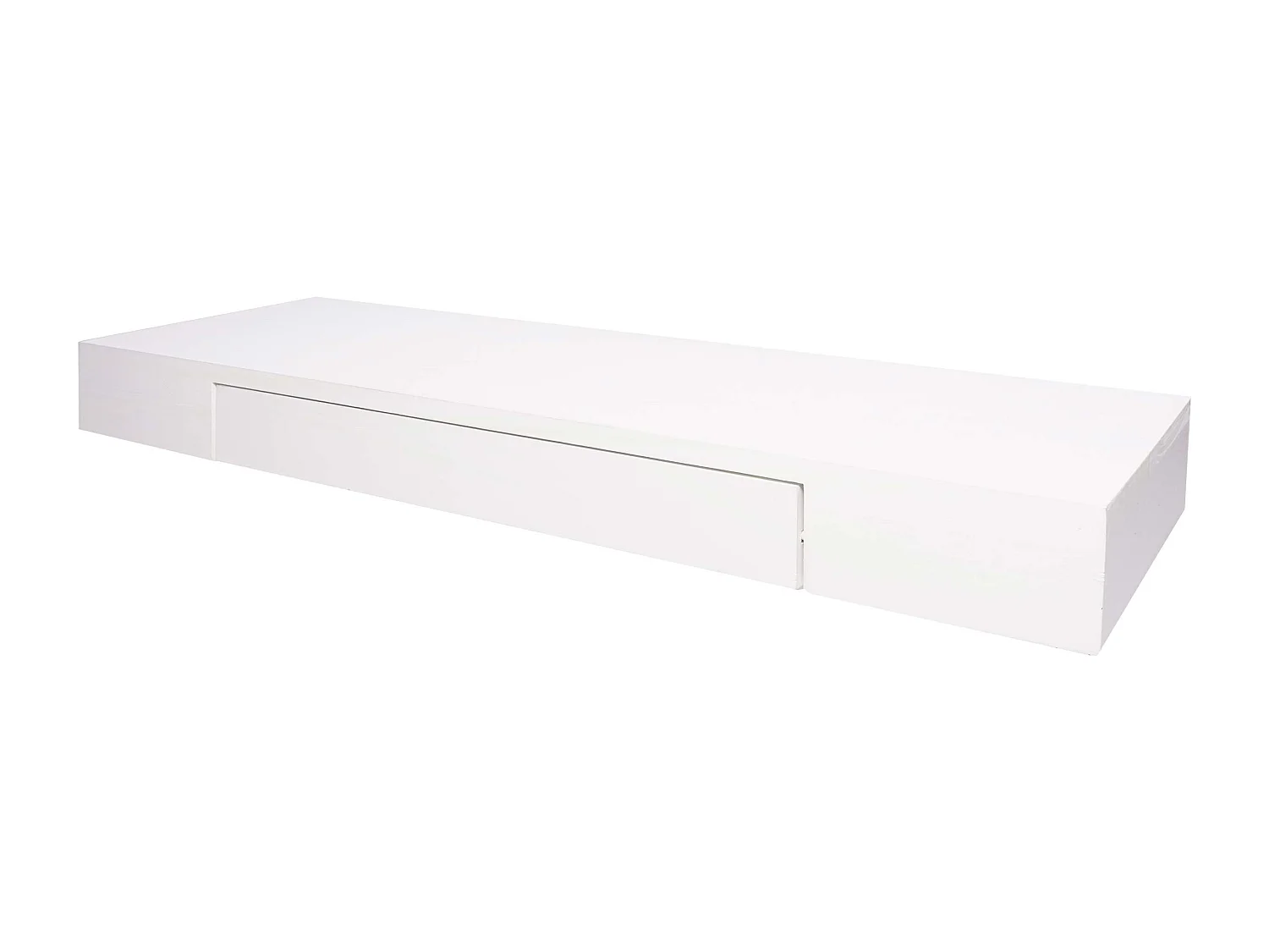 Wandregal MCW-H37 Schublade, Weiß