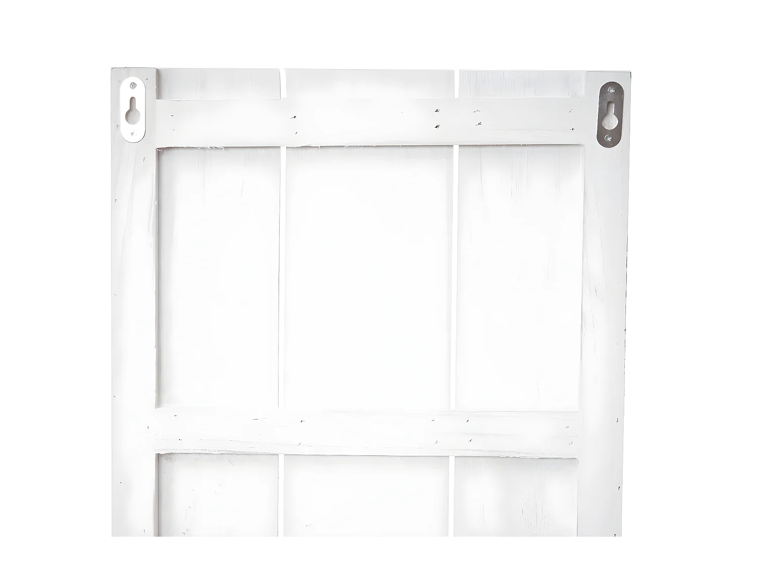 Prateleira de parede MCW-C92,  branco/cinzento escuro shabby