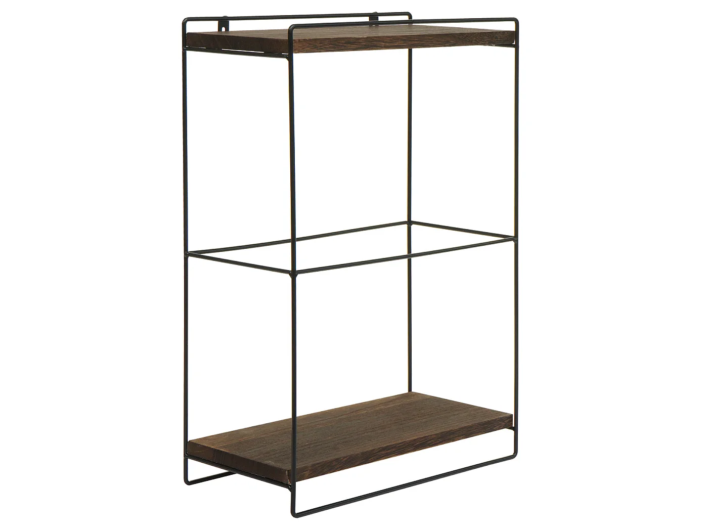 Półka ścienna MCW-K77,  ciemny brąz