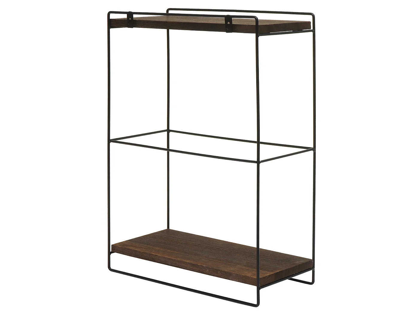 Półka ścienna MCW-K77,  ciemny brąz