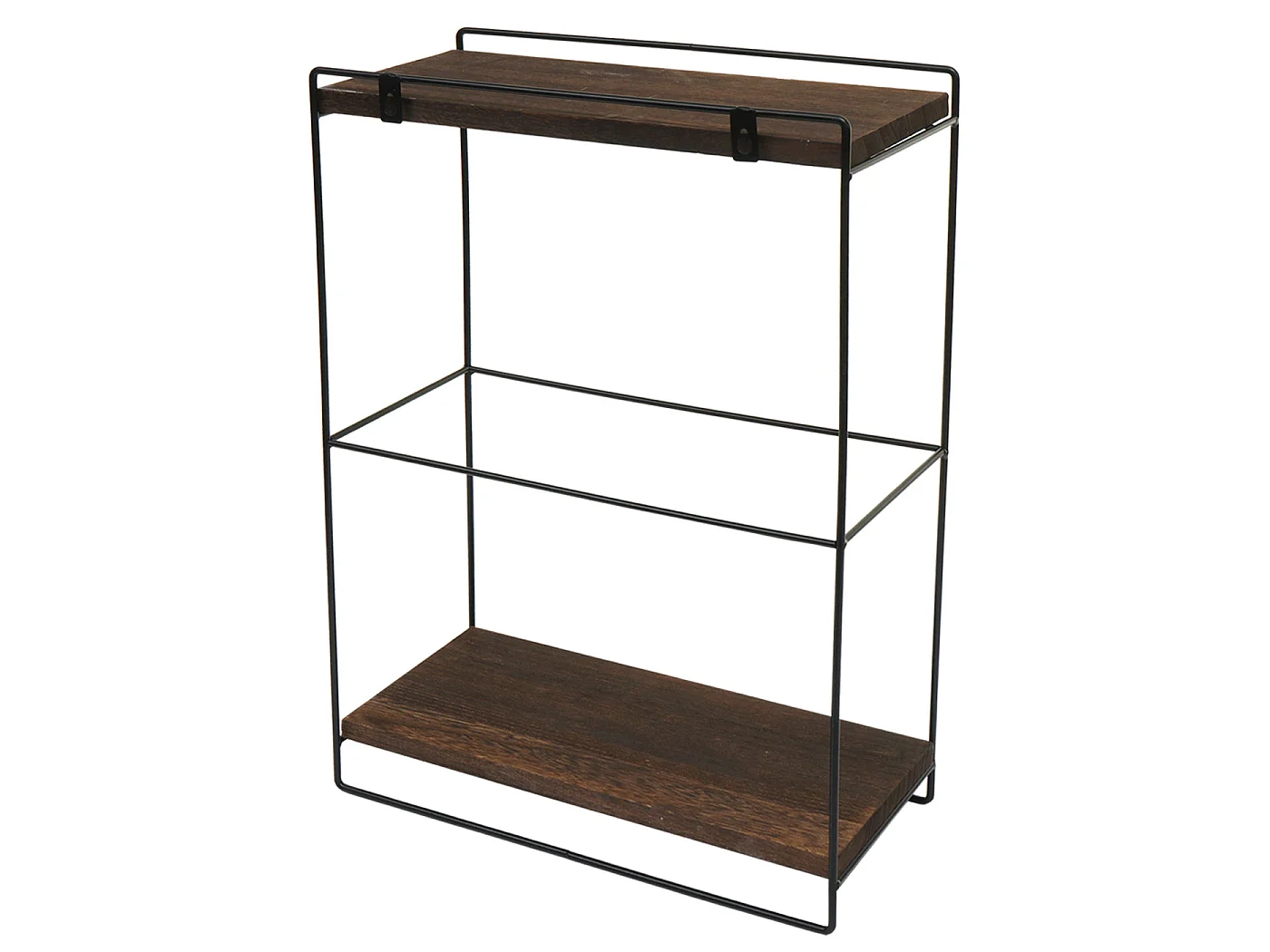 Półka ścienna MCW-K77,  ciemny brąz