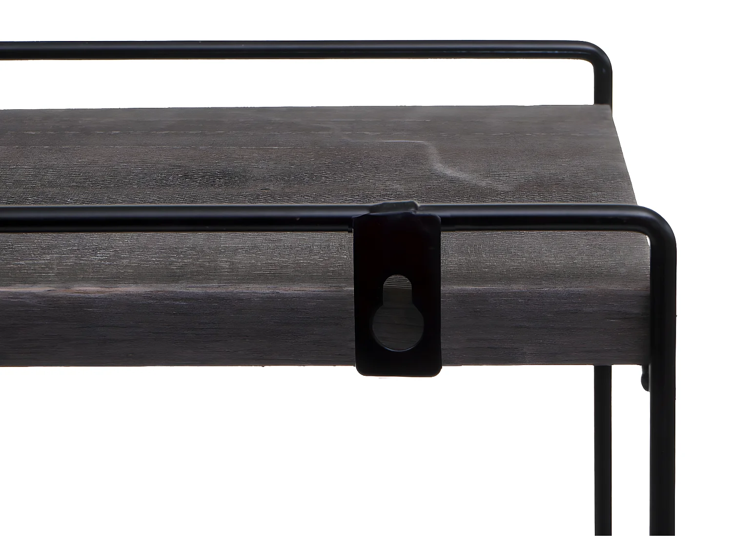 Étagère murale MCW-K77,  gris foncé