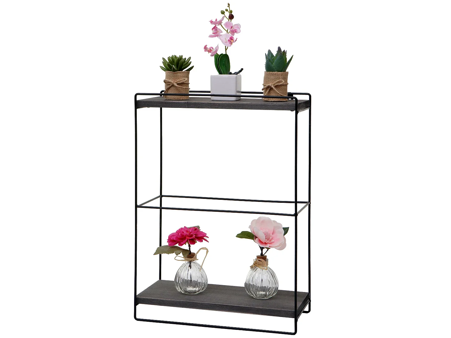 Wandplank MCW-K77,  donkergrijs