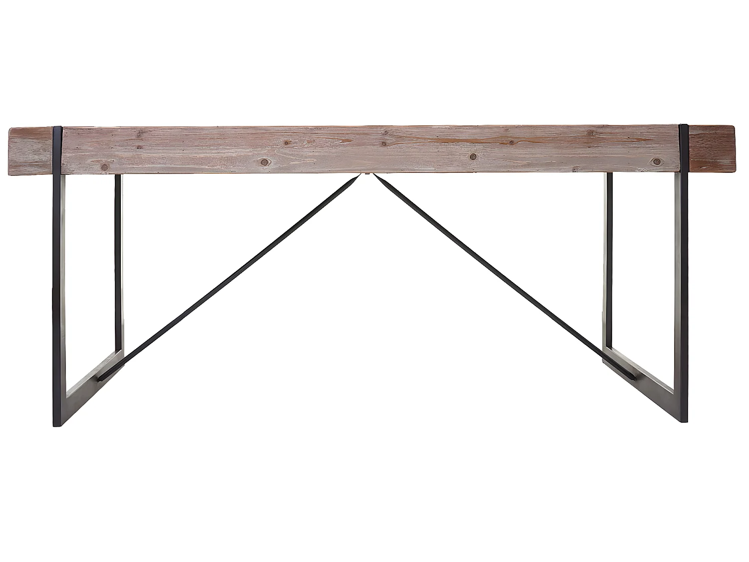 Eettafel MCW-A15,  natuurlijke kleur 80x200x90cm