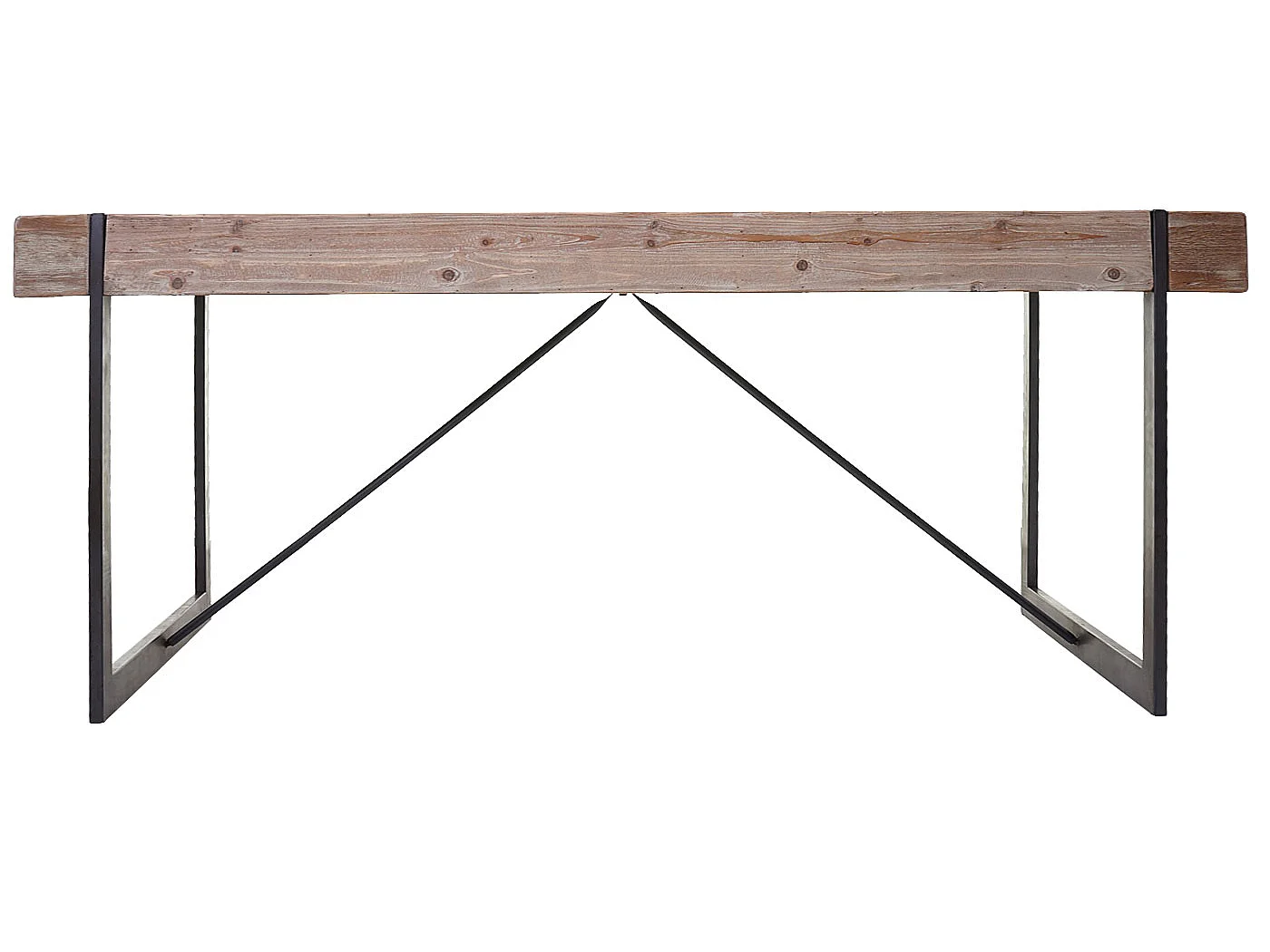 Spisebord MCW-A15,  naturfarvet 80x200x90 cm