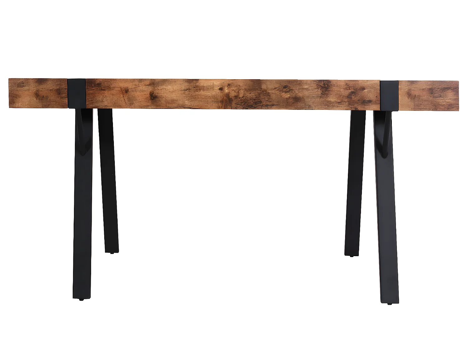 Mesa de jantar MCW-L54,  carvalho selvagem escuro