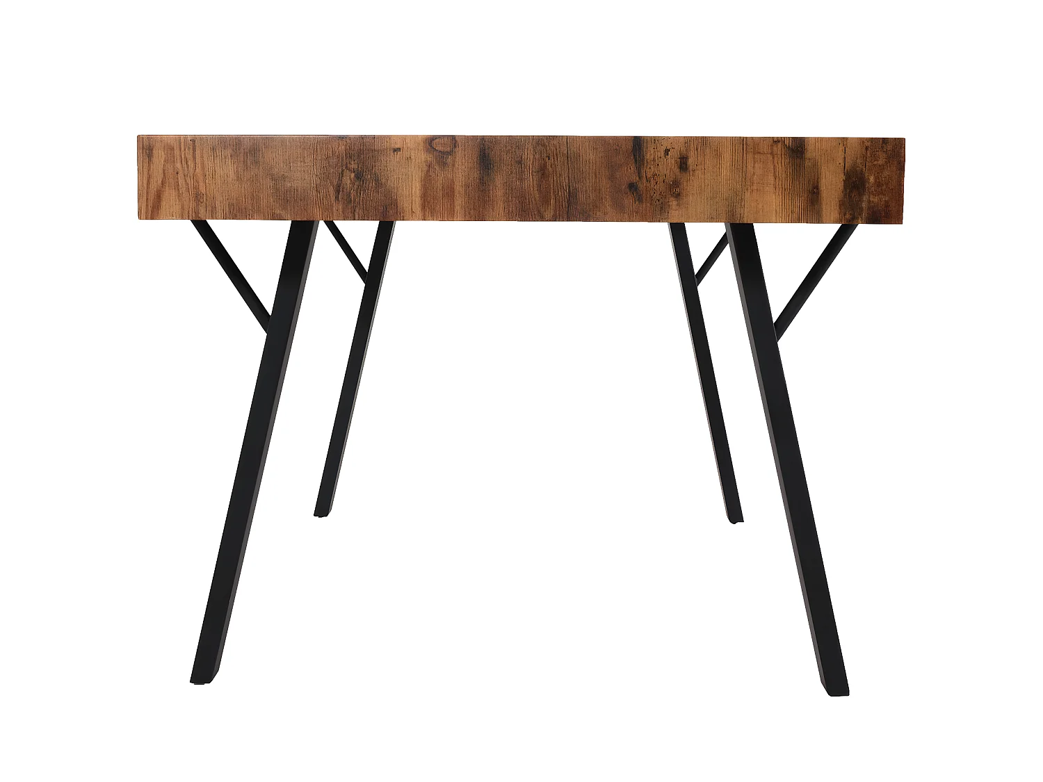 Mesa de jantar MCW-L54,  carvalho selvagem escuro