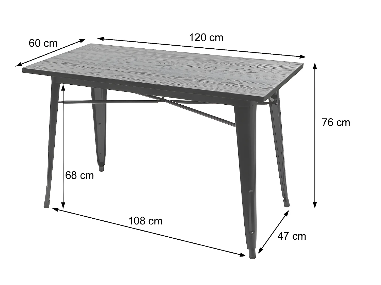 Eetkamertafel MCW-H10a