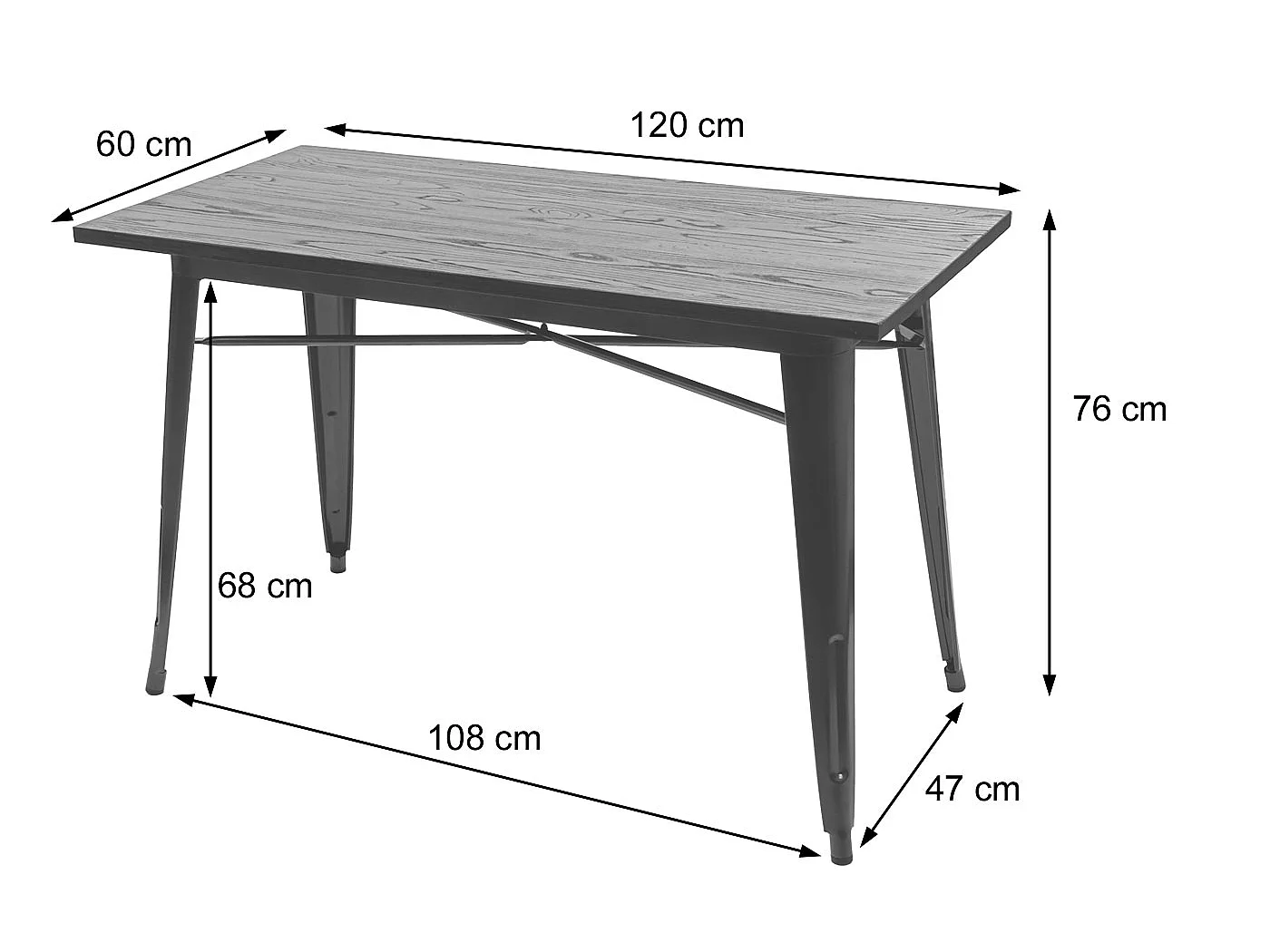 Table de salle à manger MCW-H10a