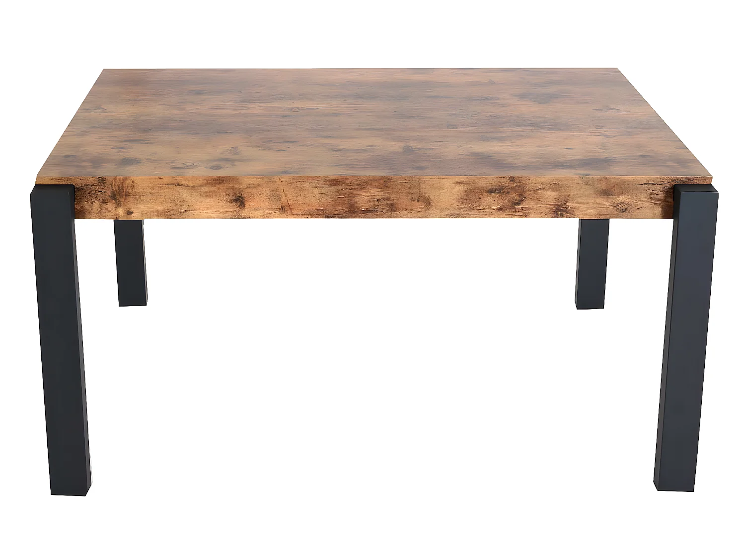 Stół do jadalni MCW-L53,  ciemny dziki dąb