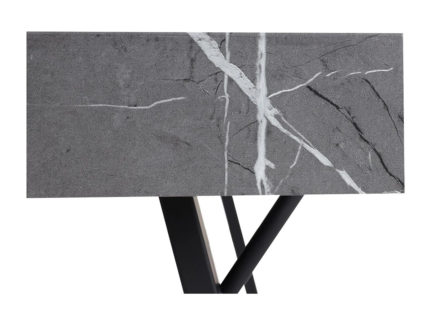 Dining table MCW-L54,  Grey Marble Look
