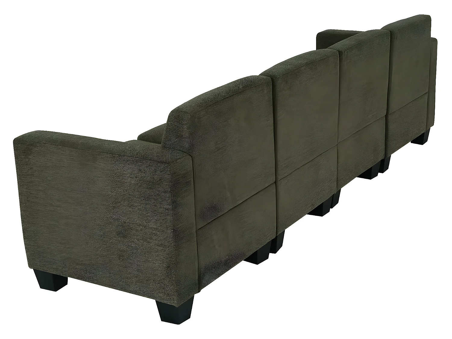 Modułowa sofa 4-osobowa Moncalieri,  brązowy