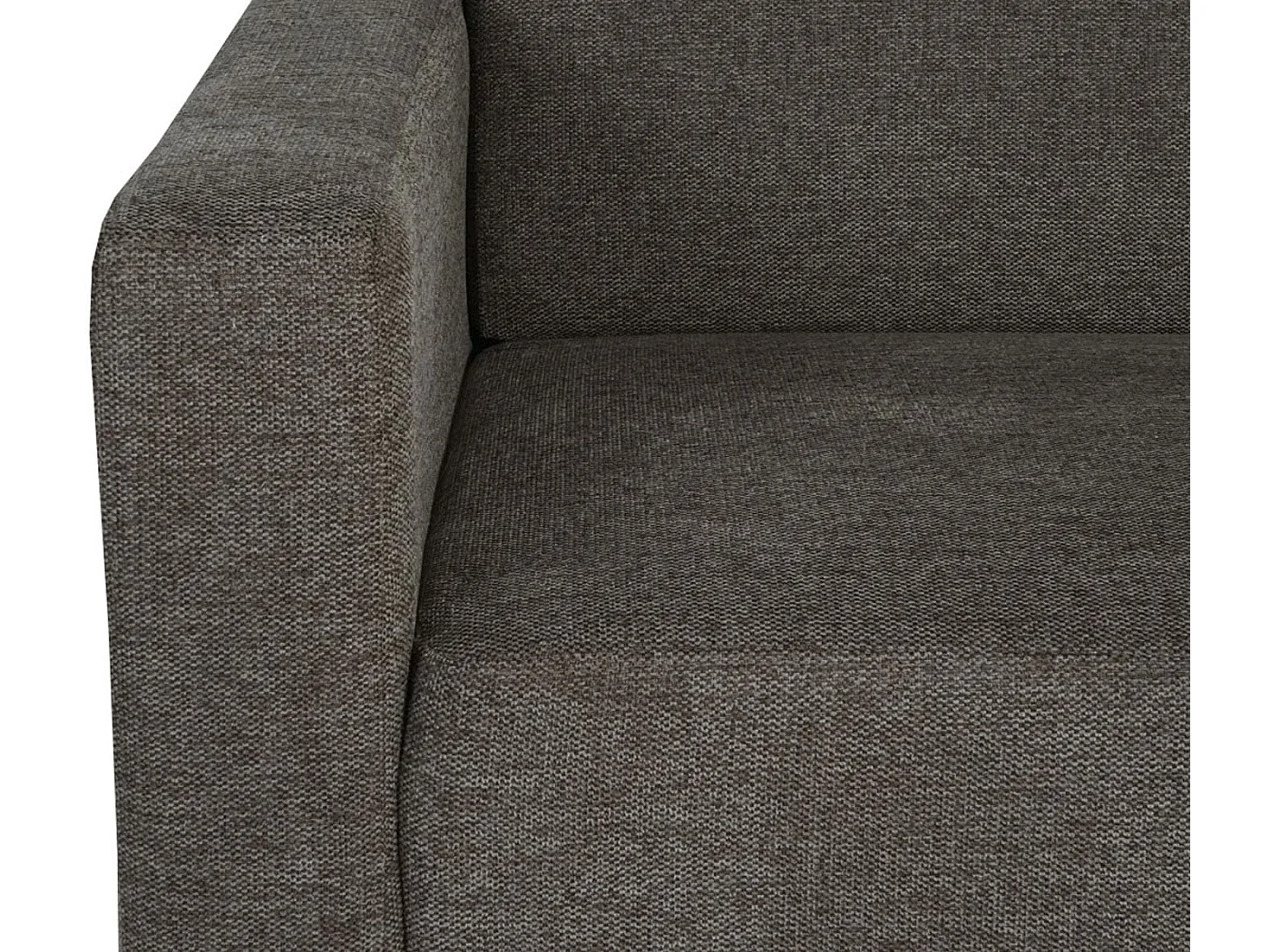 Modułowa 4-osobowa sofa Moncalieri,  brązowa