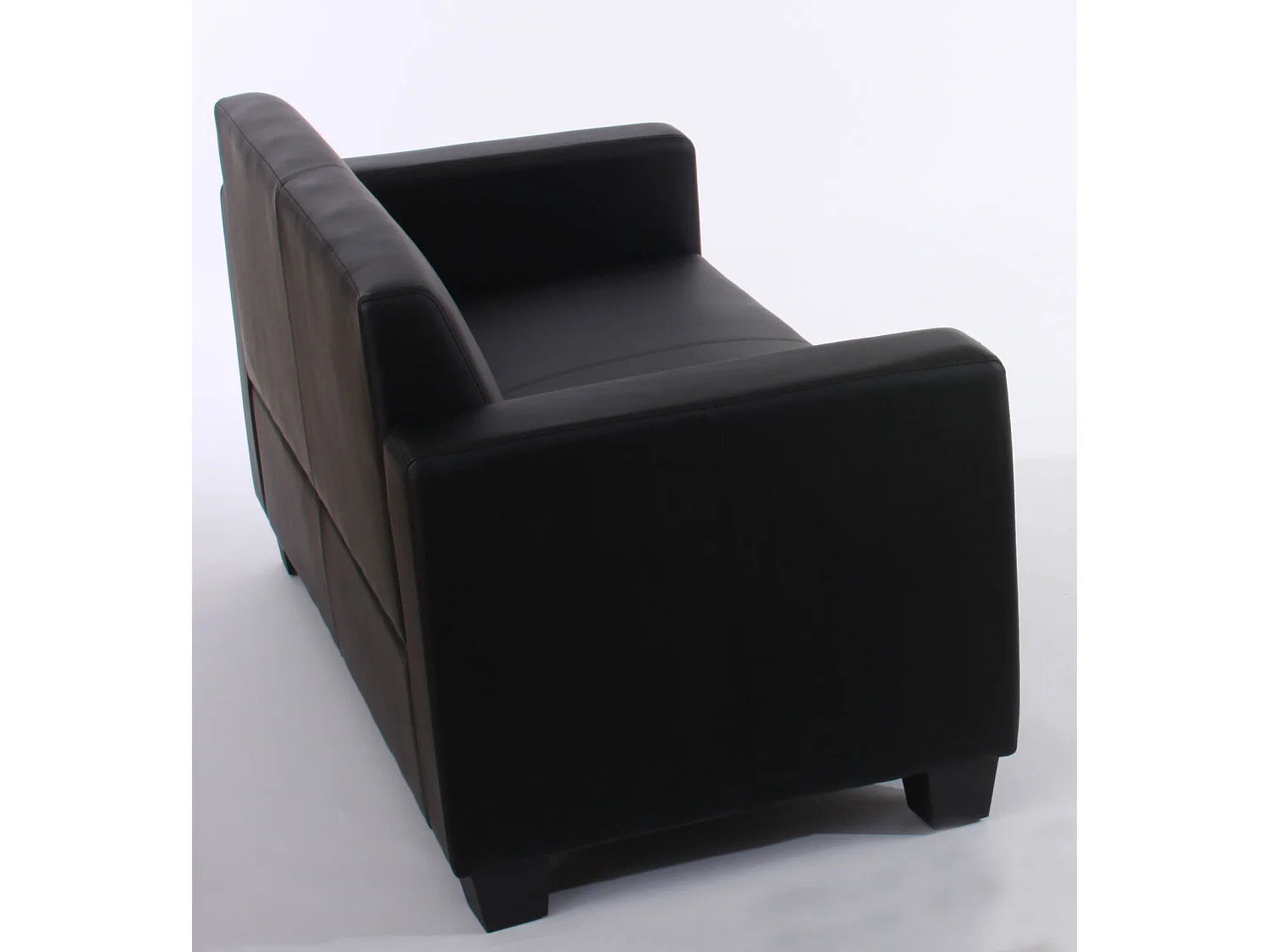 Zestaw sof Moncalieri (zestaw 2 sztuki),  czarna