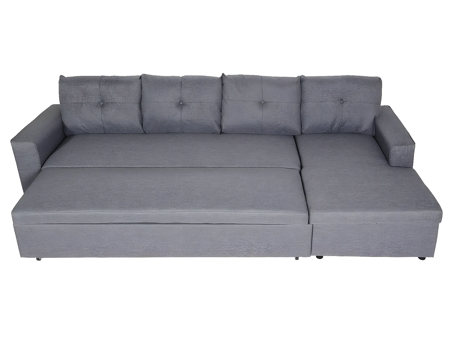 Hoekbank met bedbak MCW-L16,  grijs