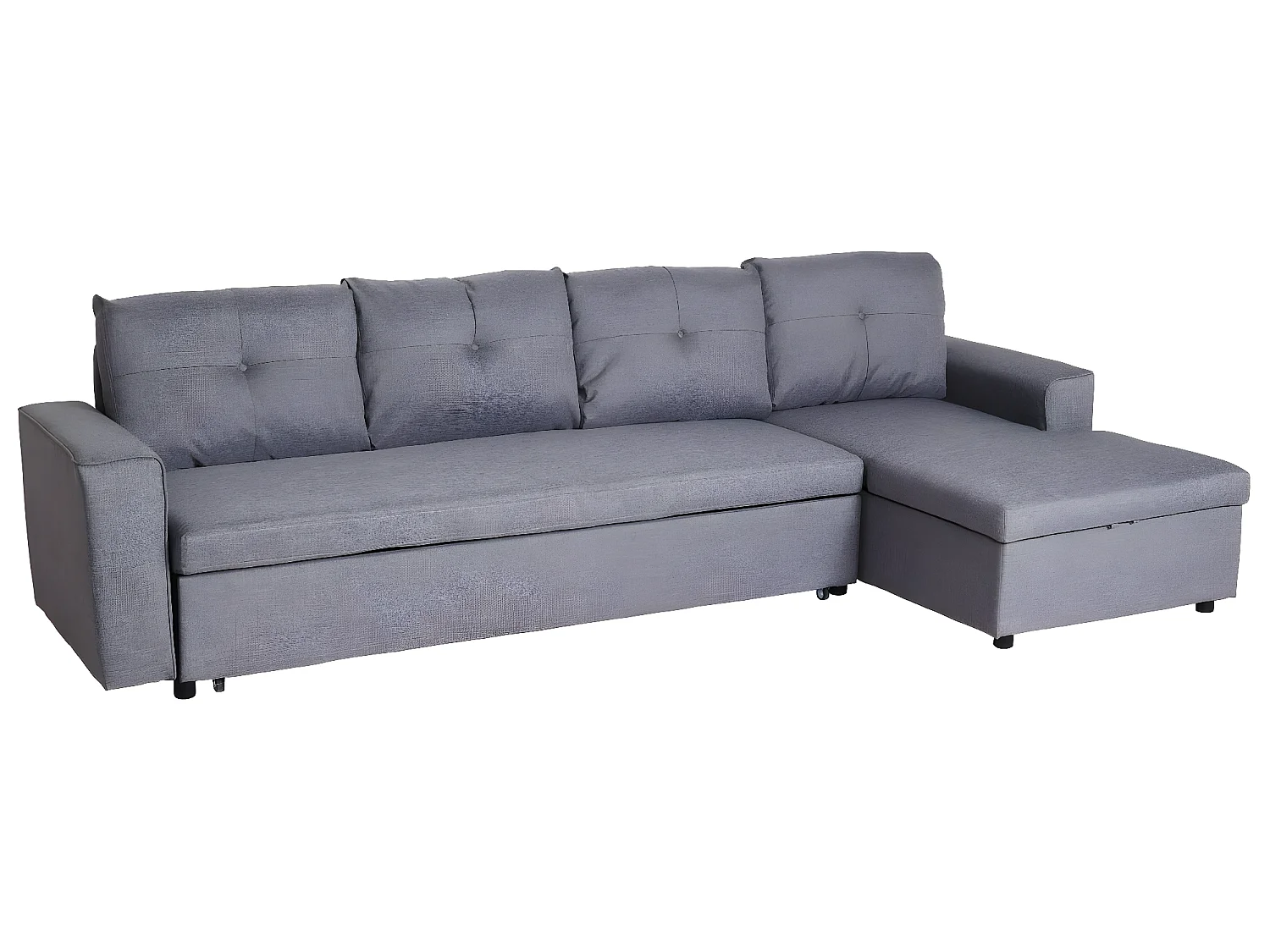 Hoekbank met bedbak MCW-L16,  grijs