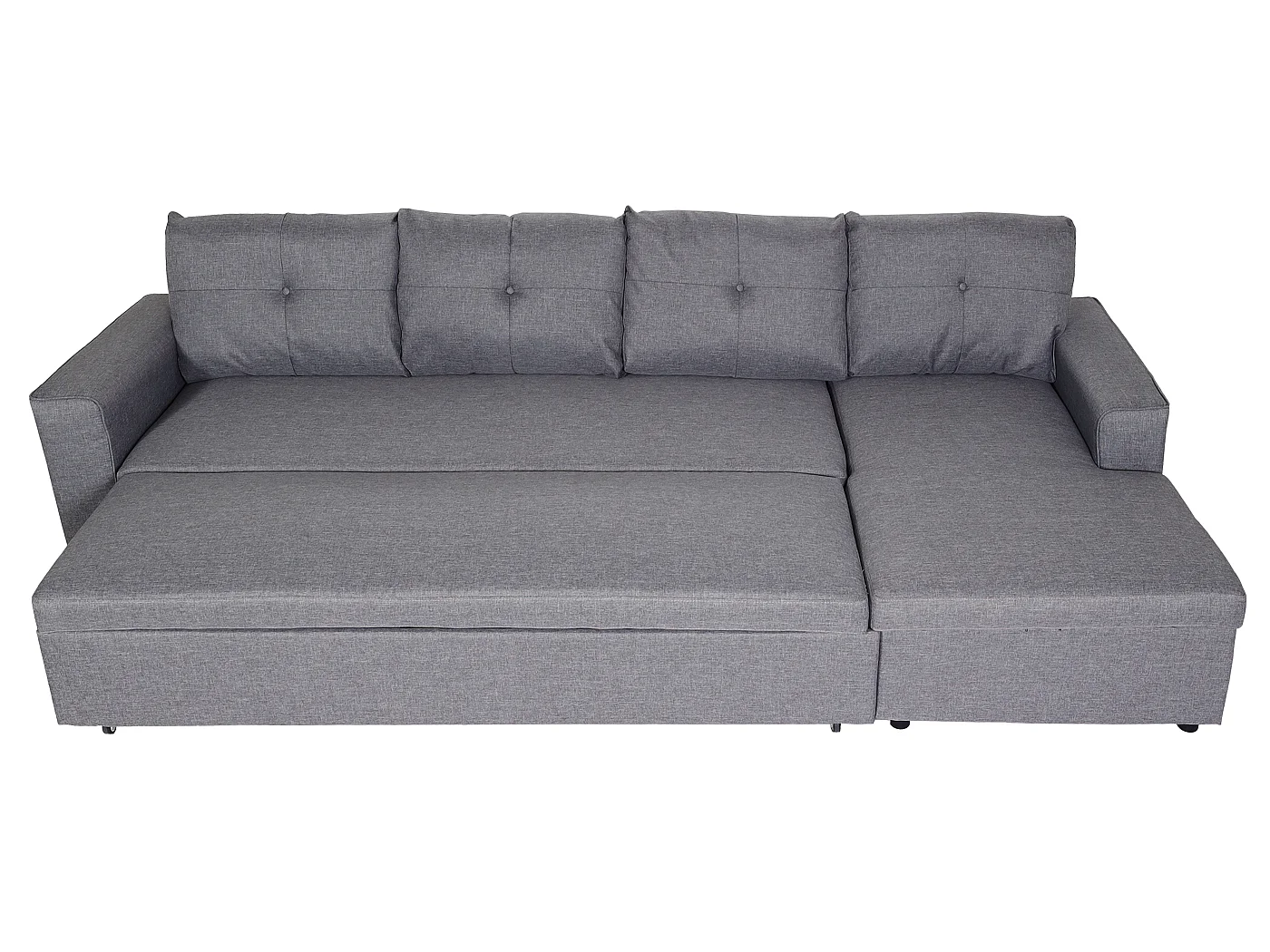 Narożnik z pojemnikiem MCW-L16,  szary