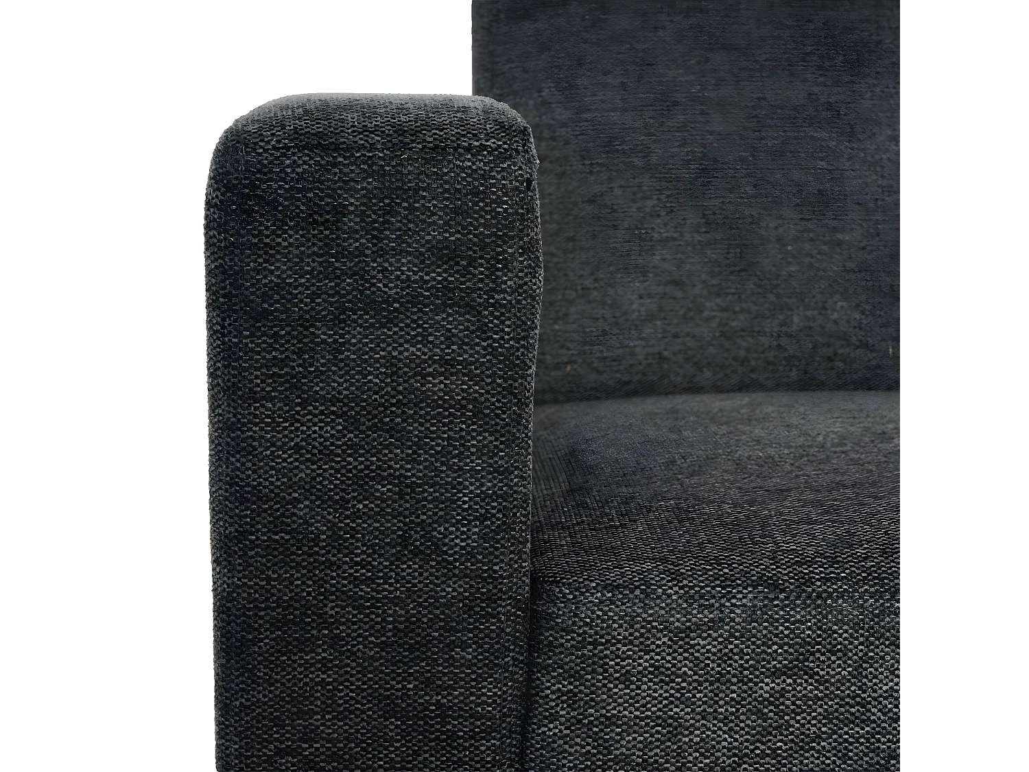 Sofá modular de 4 lugares Moncalieri,  cinzento antracite