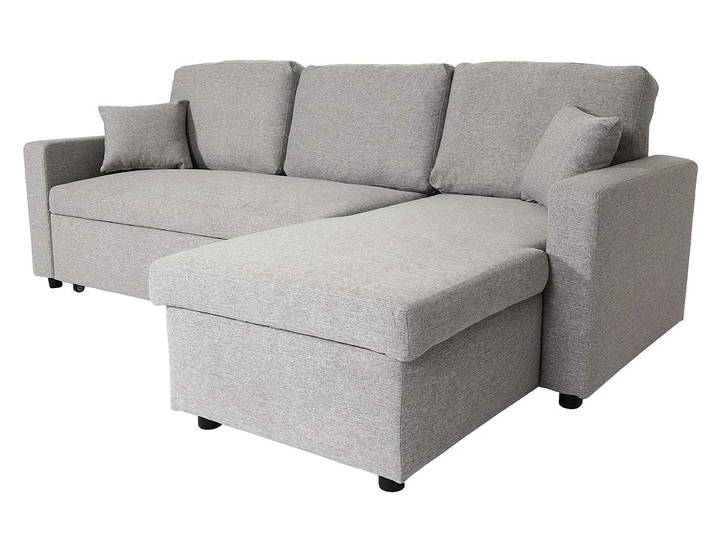 Hoekbank met bedbak MCW-L17,  grijs