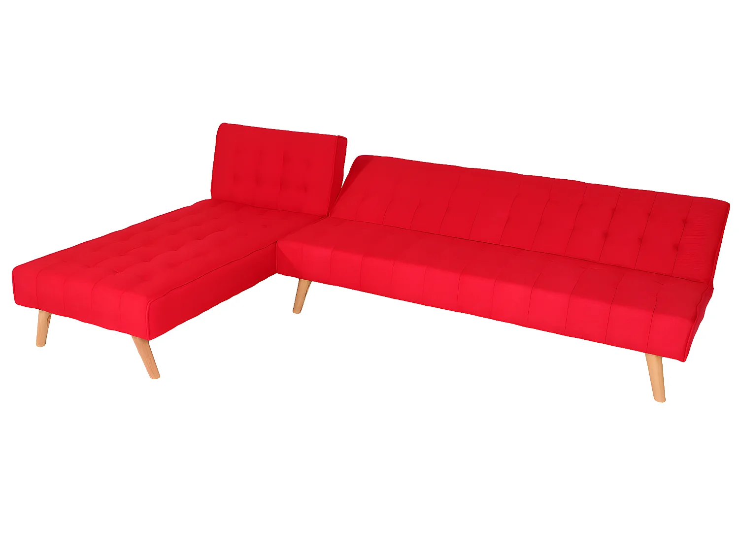 Ecksofa MCW-K38, Rot