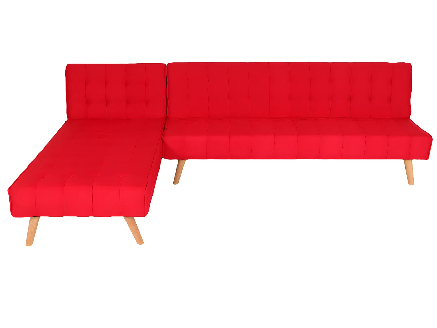 Ecksofa MCW-K38, Rot