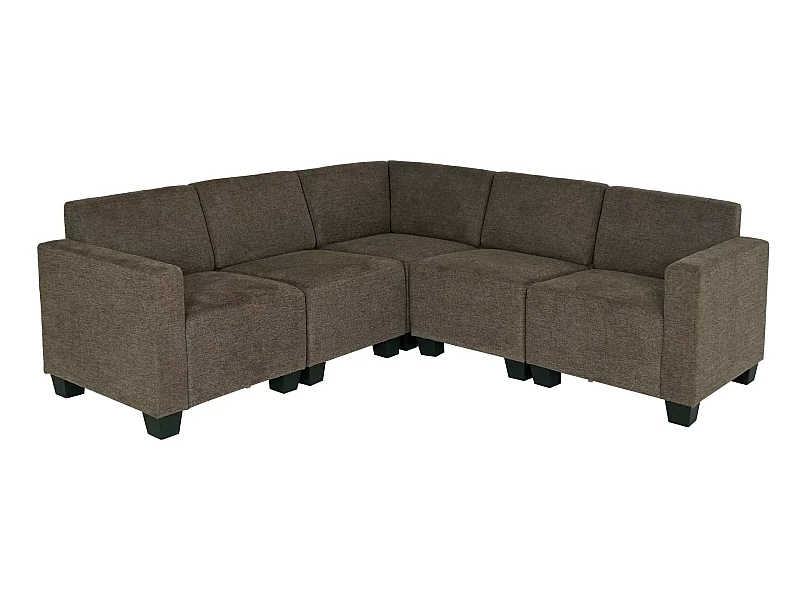 Sofa-systeem bankstel Moncalieri,  bruin