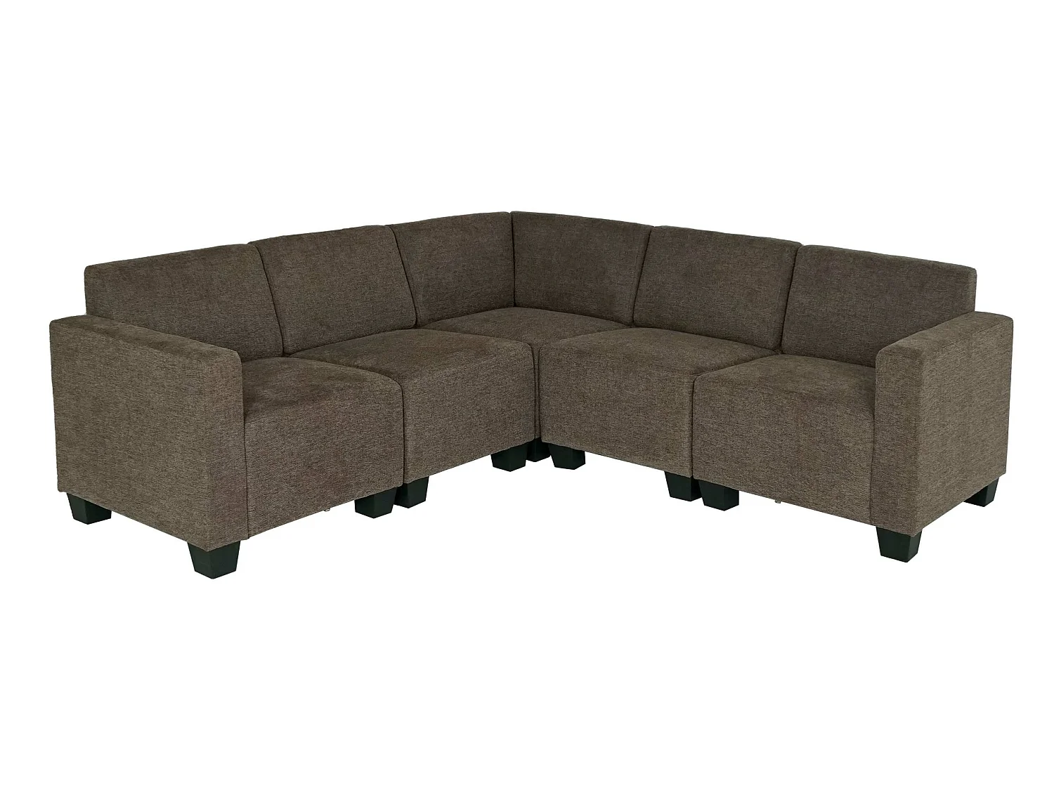 Sofa-systeem bankstel Moncalieri,  bruin