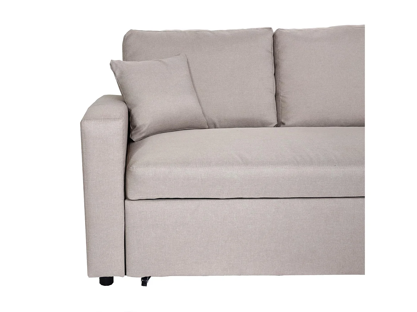 Hoekbank met bedbak MCW-L17,  beige