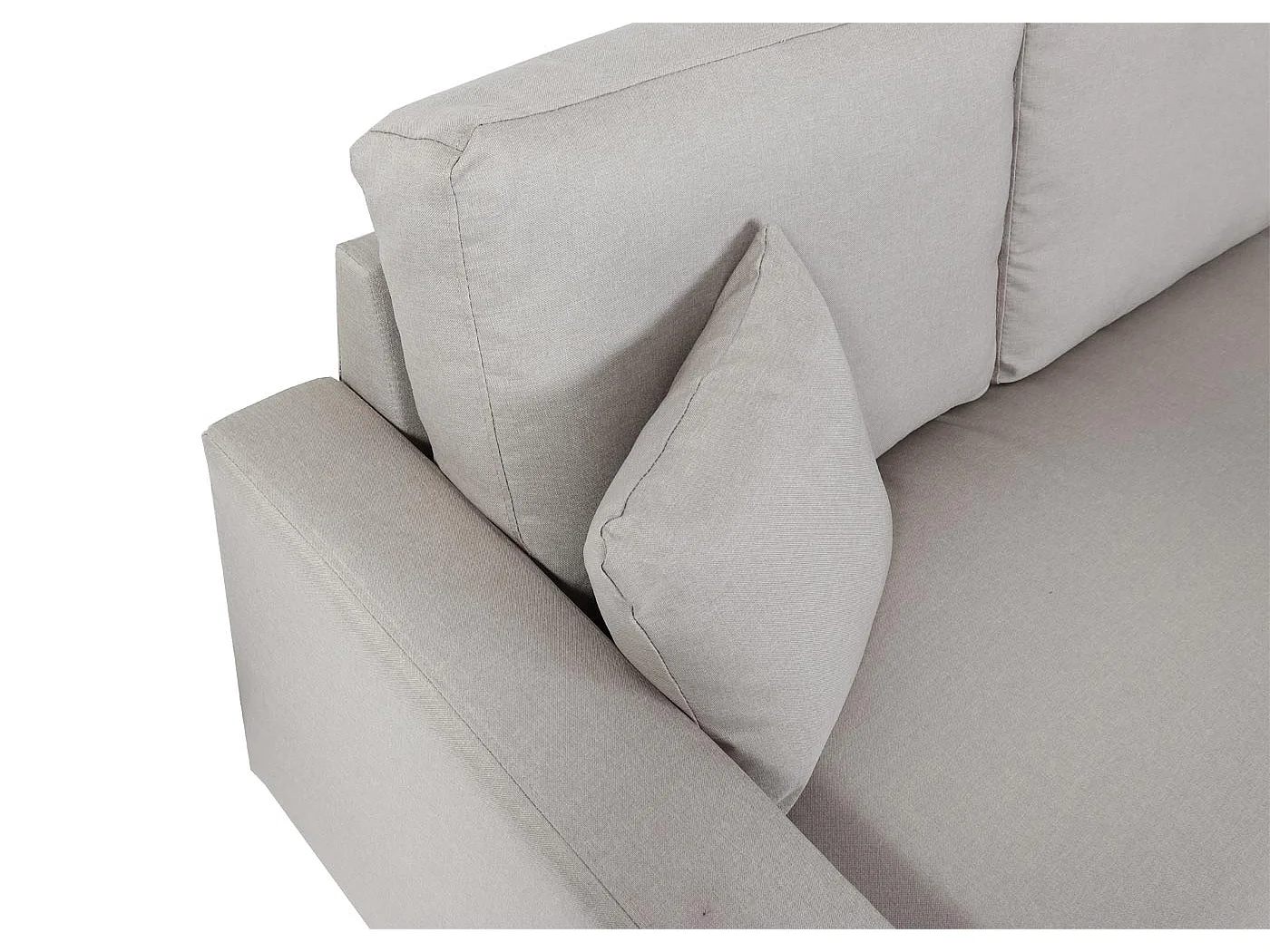 Hoekbank met bedbak MCW-L17,  beige