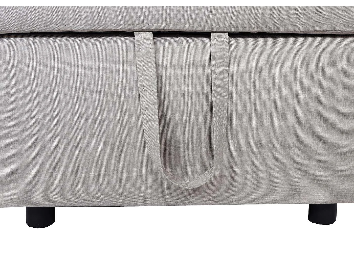 Hoekbank met bedbak MCW-L17,  beige