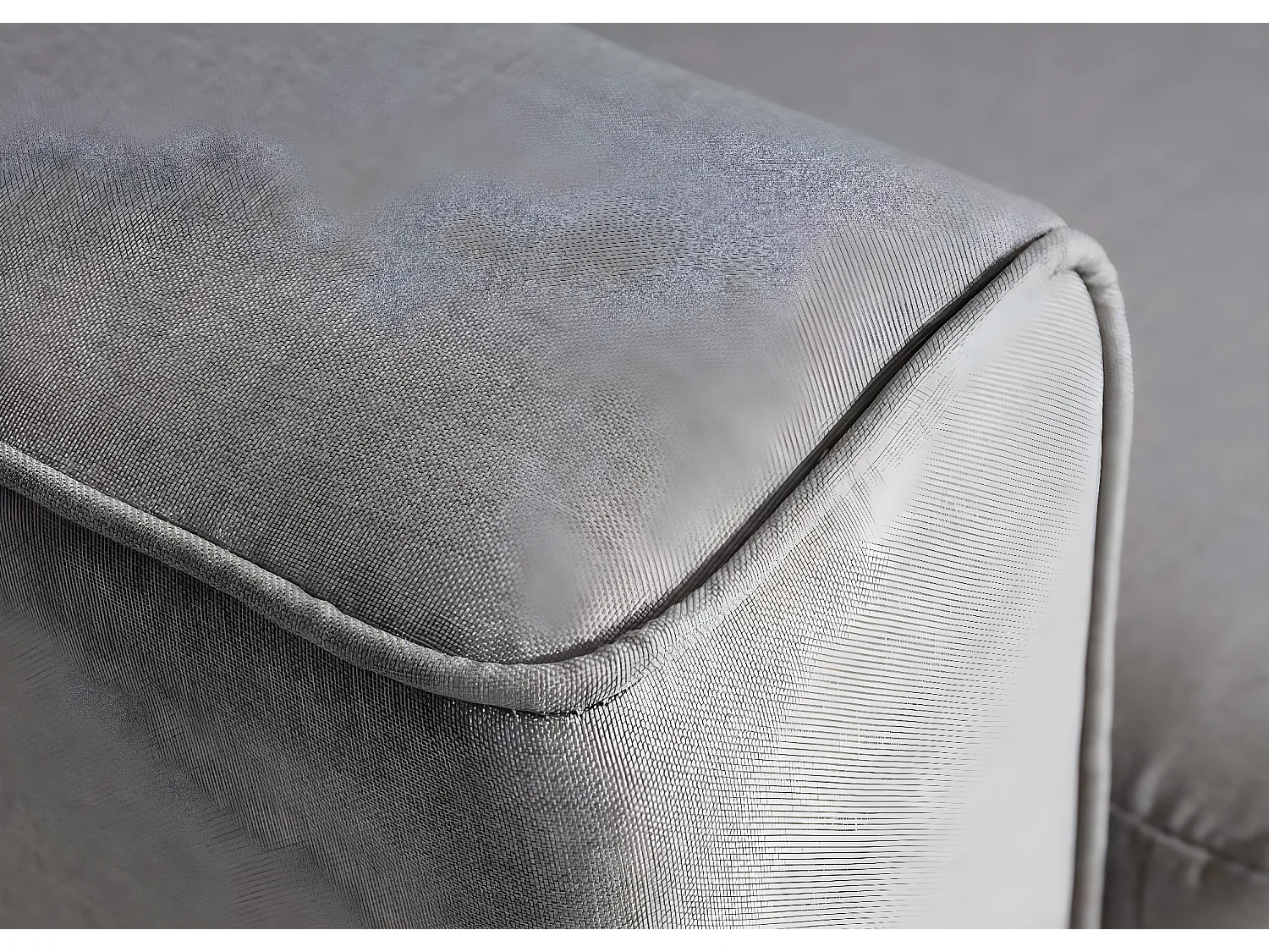 Ecksofa mit Bettkasten MCW-L16, Beige